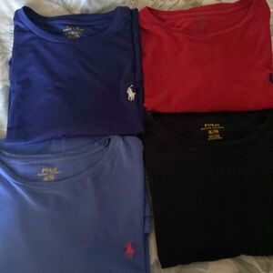 4 Ralph Lauren XL tshirt bundle